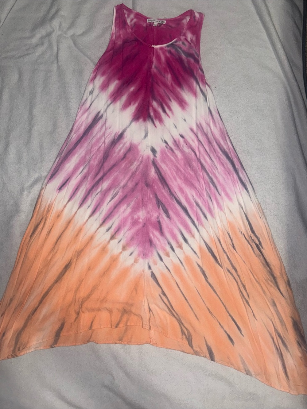 Young fabulous & broke Women’s Tie-Dye Dress in Pink & Orange